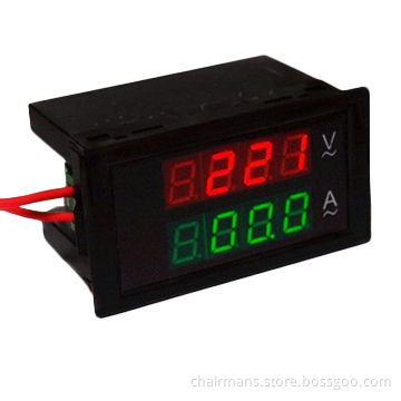 Digital LED voltage/amp meter